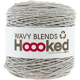 Hoooked Wavy Blends Yarn - Sandy Grey
