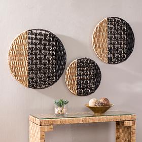 Horten Water Hyacinth 3-Pc Wall Décor Set