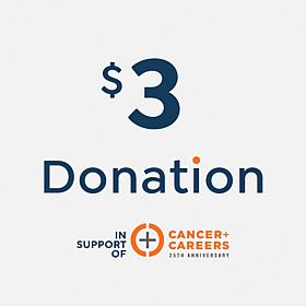 HSN Cares Cancer and Careers $3 Donation