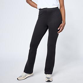 Hue Brushed Knit Pull-On Bootcut Pant