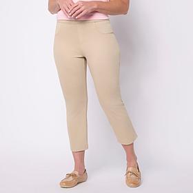 HUE Classic Denim Capri Pant