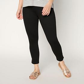 HUE Classic Denim Skimmer Legging with Side Slits