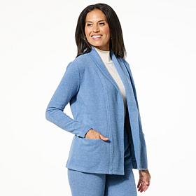 HUE Ribbed Sweater Knit Cardigan