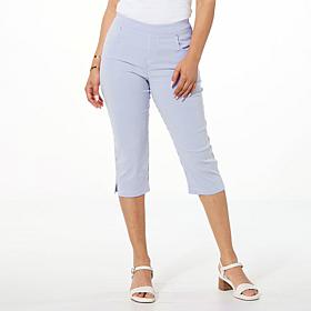 HUE Striped Pedal Pusher Pant