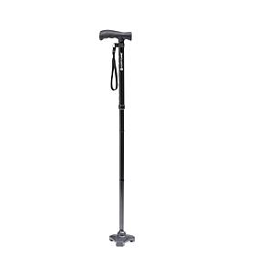HurryCane Freedom Edition Folding Cane with T Handle