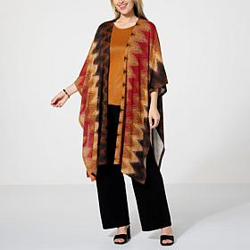 IMAN Global Chic Shimmering Glam Set: Topper & Foil Tank Duo