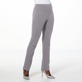 IMAN Global Chic Straight Leg Ponte Pant
