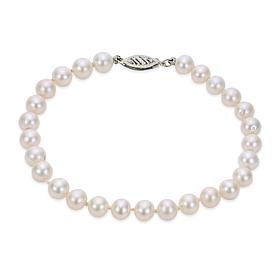 Imperial Pearls 14K 6-6.5mm Cultured Freshwater Pearl 7-1/2" Bracelet