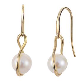Imperial Pearls 14K Cultured Freshwater Pearl Hook Earrings