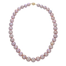 Imperial Pearls 18" 14K 9-11mm Pink Cultured Pearl Strand Necklace