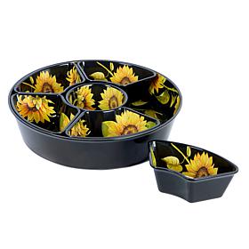 Improvements 7-piece Melamine Lazy Susan Set