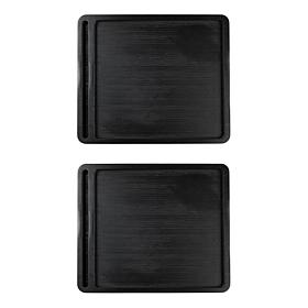 Improvements Bamboo Sofa Arm Tray/Table - Set of 2