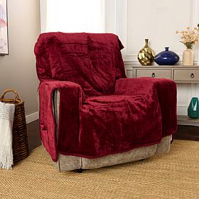 Improvements Plush Chair Slip Cover