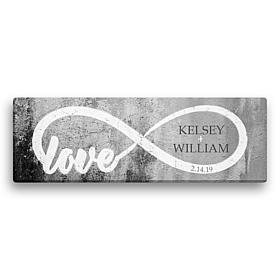 Infinite Love 6x18 Canvas