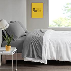 Intelligent Design All Season Wrinkle-Free Sheet Set - Queen/Charcoal