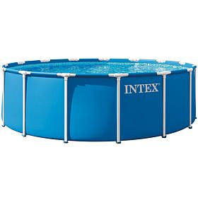 Intex Metal Frame Pool 15ft x 48in with Pump & Ladder