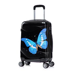 InUSA Prints Lightweight Hardside 20" Spinner Carry-On Luggage