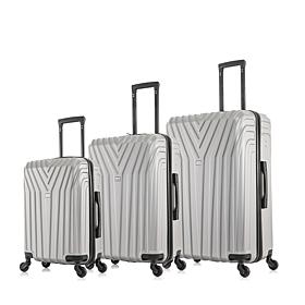InUSA Vasty 3-Piece Lightweight Hardside Spinner Luggage Set