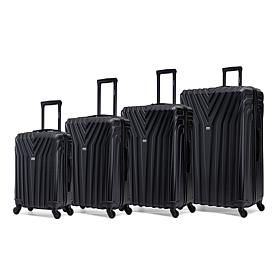 InUSA Vasty Lightweight Hardside Spinner 4 Piece Luggage Set