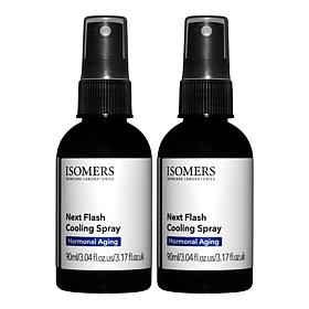 Isomers Skincare 2-pack Menopause Hot Flash Fix Cooling Spray 