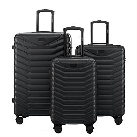 Izod Phantom 3-Piece Hard Shell Spinner Luggage Set