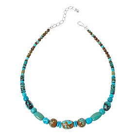 Jay King Collector's Special Edition Multi-Turquoise Bead Necklace