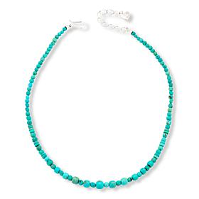 Jay King Sterling Silver Baja Turquoise Bead 18" Necklace
