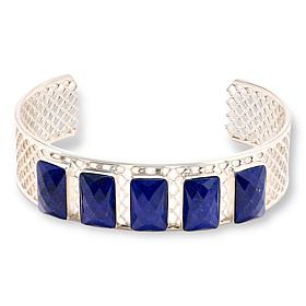 Jay King Sterling Silver Lapis Cuff Bracelet