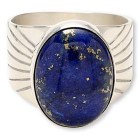 Jay King Sterling Silver Oval Lapis Ring