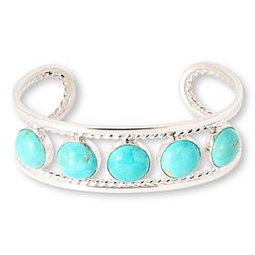 Jay King Turquoise Chilean Sterling Silver Cuff