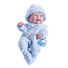 JC Toys Mini La Newborn First Day 9.5" Real Boy Baby Doll