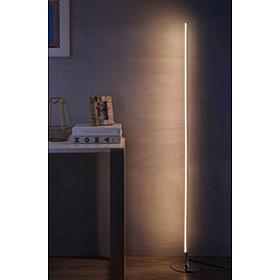 JONATHAN Y Chrome Iris 59.5" LED Integrated Floor Lamp