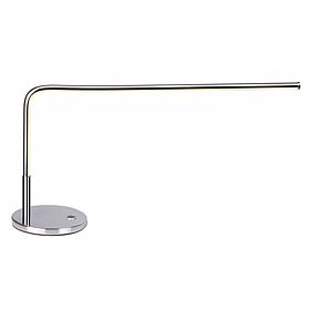 JONATHAN Y Chrome Natalie 13.5" LED Integrated Task Lamp