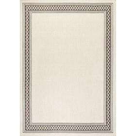 JONATHAN Y Lucia Classic Diamond Border Indoor/Outdoor 5' x 8' Rug