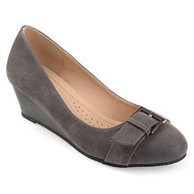 Journee Collection Womens Comfort Graysn Wedge