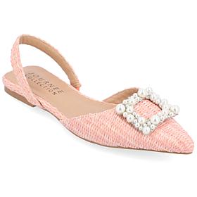 Journee Collection Womens Hannae Wide Width Flats