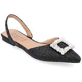 Journee Collection Womens Hannae Wide Width Flats