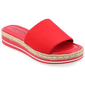 Journee Collection Womens Tru Comfort Foam Rosey Wide Width Sandal
