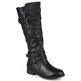 Journee Collection Women's Wide Calf Bite Boot