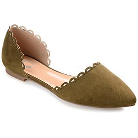 Journee Collection Women's Wide Width Jezlin Flat