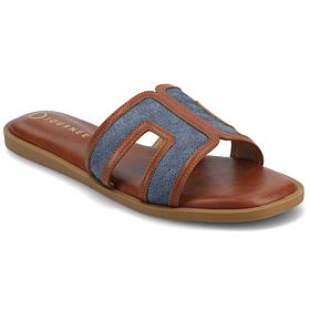 Journee Women's Primah Flat Slide Sandals
