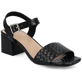Journee Women's Shaina Block Heel Sandal