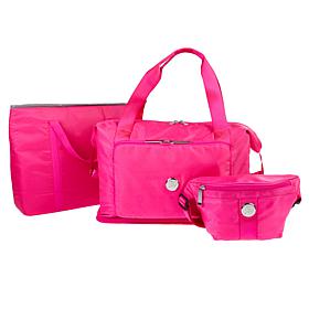 Joy CleanBoss Expandable Pop Tote with Belt Bag & New Cooler Bag