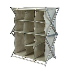 Joy CleanBoss Multipurpose 4-Tier Storage Collapsible Rack