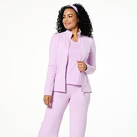 Joy Collection Cool & Clean Luxe Performance Zip Up Jacket