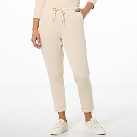 Joy Collection Luxe Performance Scuba Stretch Chic Jogger