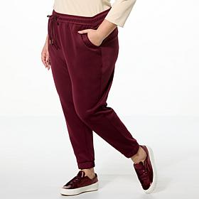 Joy Collection Luxe Performance Scuba Stretch Chic Jogger