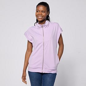 Joy Performance Luxe Buttersoft Short Sleeve Full Zip Jacket