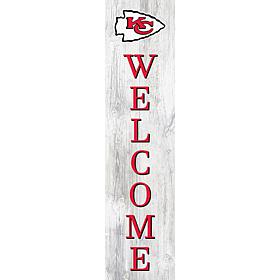 Kansas City Chiefs 48" Welcome Leaner  
