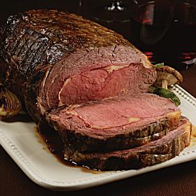 Kansas City Steaks 3.5-4 lb. Prime Rib - Garlic & Herb